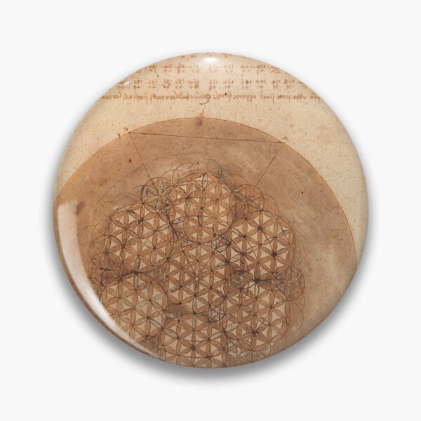 Item preview, Codex Atlanticus Folio by Leonardo da Vinci: Sacred Geometry Study designed and sold by artofuniverse.