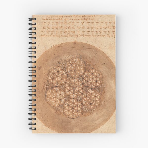 Item preview, Codex Atlanticus Folio by Leonardo da Vinci: Sacred Geometry Study designed and sold by artofuniverse.