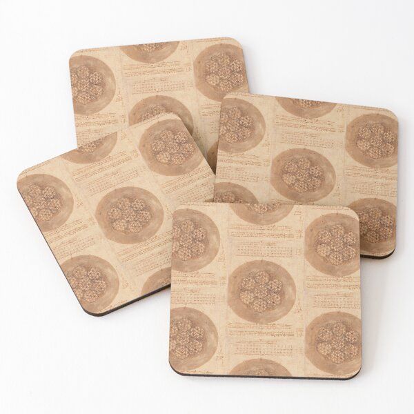 Item preview, Codex Atlanticus Folio by Leonardo da Vinci: Sacred Geometry Study designed and sold by artofuniverse.