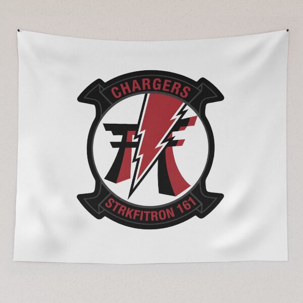 Item preview, STRKFITRON 161 "Chargers": VFA-161 Squadron Insignia designed and sold by CharlieDesings.