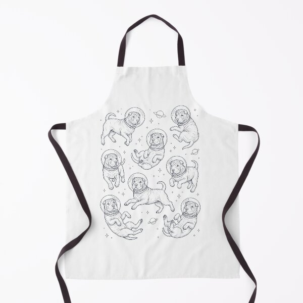 Item preview, Vintage Chinese Shar Pei Astronaut Galaxy Space Dog Lover designed and sold by TerryConnells.