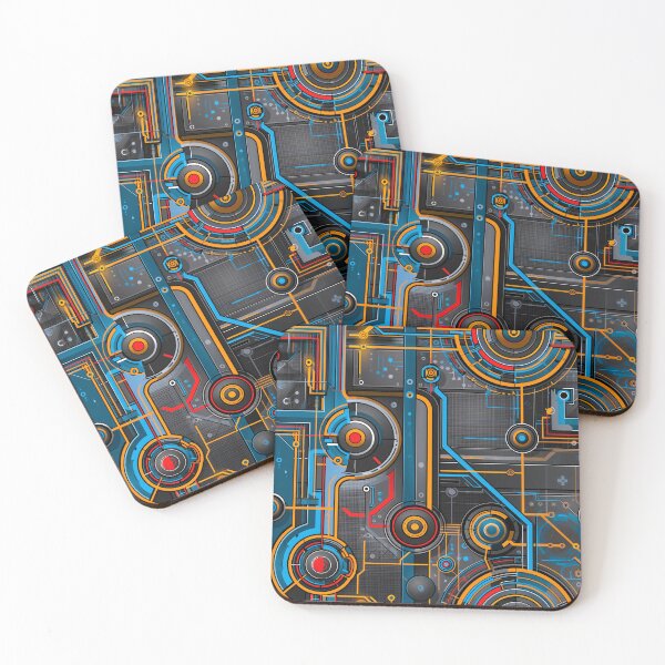 Item preview, Tech Abstract Design designed and sold by FrostyFrisby.