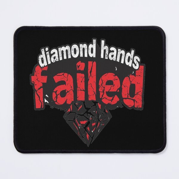 Item preview, Diamond Hands Failed Funny Crypto Bitcoin Meme Shirt designed and sold by EnzoPanicSell.