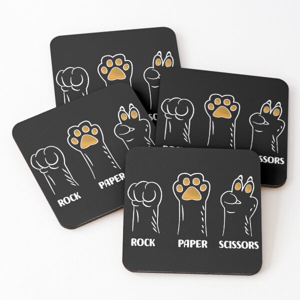 Item preview, Paw Rock Paper Scissors Cute Animal Game Tee designed and sold by OlyvieArt.