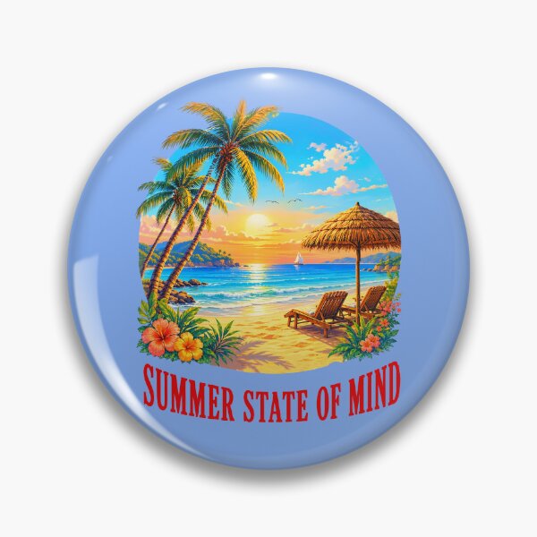 Item preview, Summer state of mind Design 7 designed and sold by DigitalandPhoto.