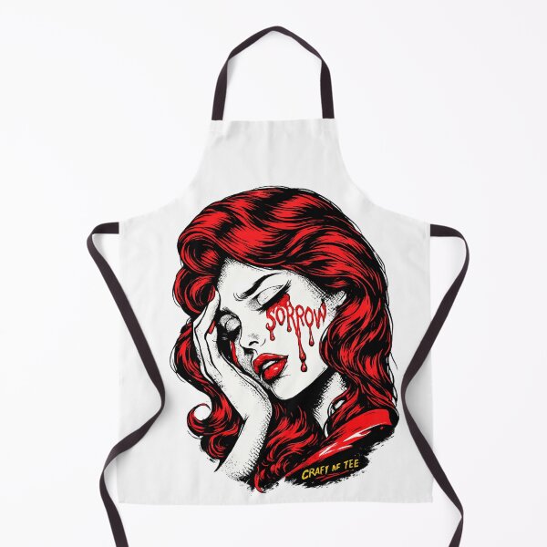 Item preview, sorrow in red tears designed and sold by craftoftee.