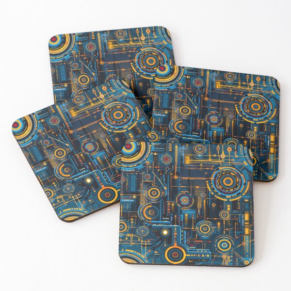 Item preview, Tech Abstract Design designed and sold by FrostyFrisby.