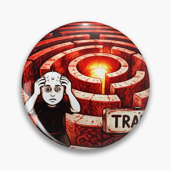 Item preview, Trapped Maze Drawing designed and sold by xeltravom.