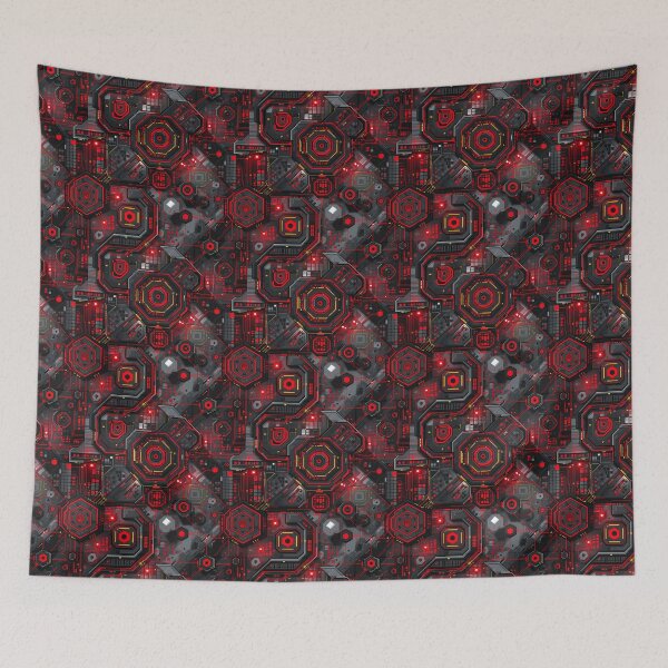 Item preview, Tech Abstract Design designed and sold by FrostyFrisby.