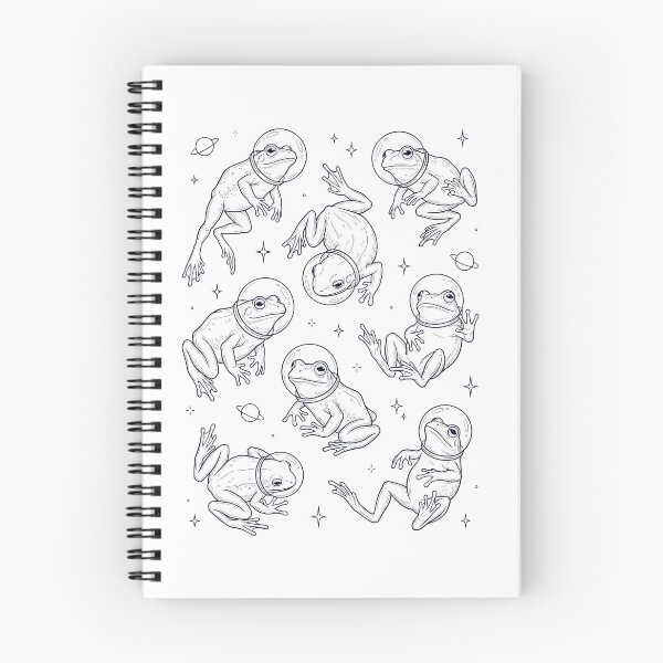Item preview, Vintage Frog Astronaut Galaxy Space Animal Lover designed and sold by TerryConnells.