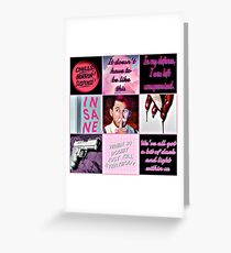I'm NOT Crazy! - Wilford Warfstache Greeting Card