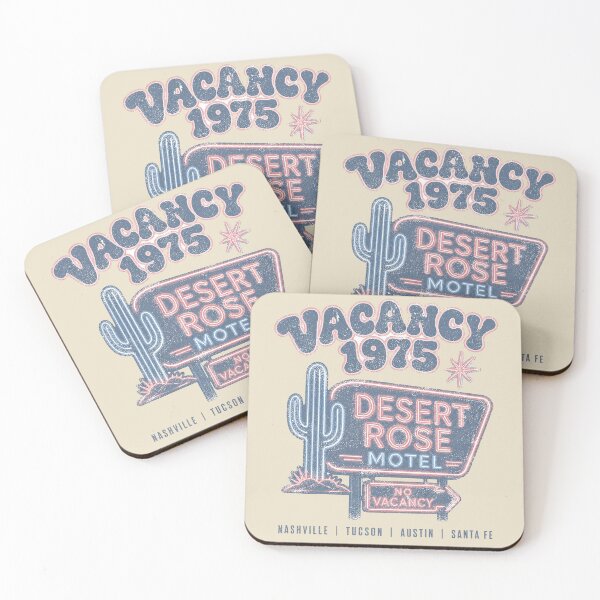 Item preview, Desert Rose Motel Retro 1975 Vintage Road Trip designed and sold by rygenr8.