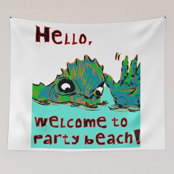 Item preview, Welcome to Party Beach designed and sold by southeddie.