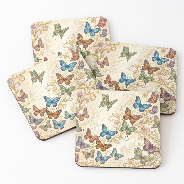 Item preview, Shimmering Botanical Butterfly Splendor designed and sold by Sigtrix.