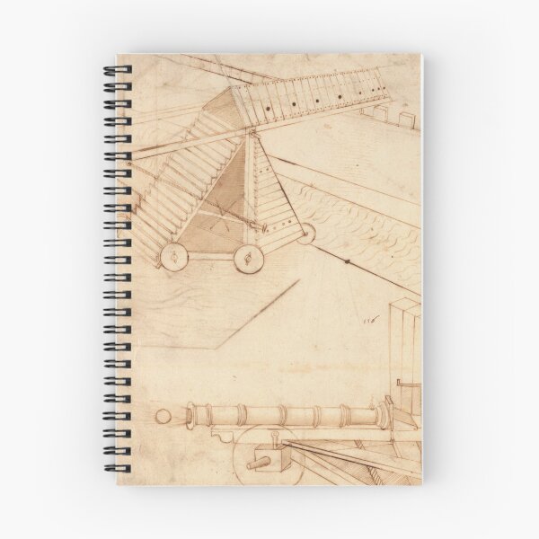Item preview, Codex Atlanticus Folio by Leonardo da Vinci: Renaissance engineering study poster designed and sold by artofuniverse.