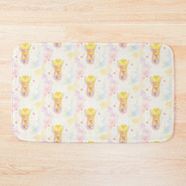 Item preview, Cute Pastel Mermaid Tail Hair Clip – Kawaii Watercolor Illustration designed and sold by Minerva92.
