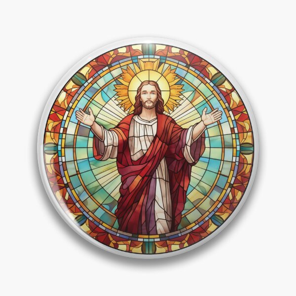Item preview, Jesus Stained Glass designed and sold by SimonFernando.