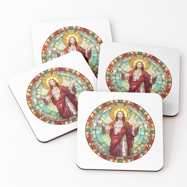 Item preview, Jesus Stained Glass designed and sold by SimonFernando.