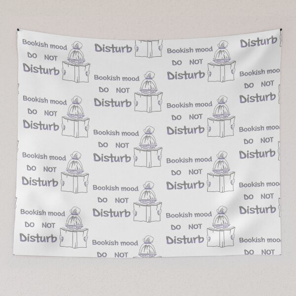 Item preview, Bookish Mood Do Not Disturb – Reading Girl Aesthetic designed and sold by Samaya-.