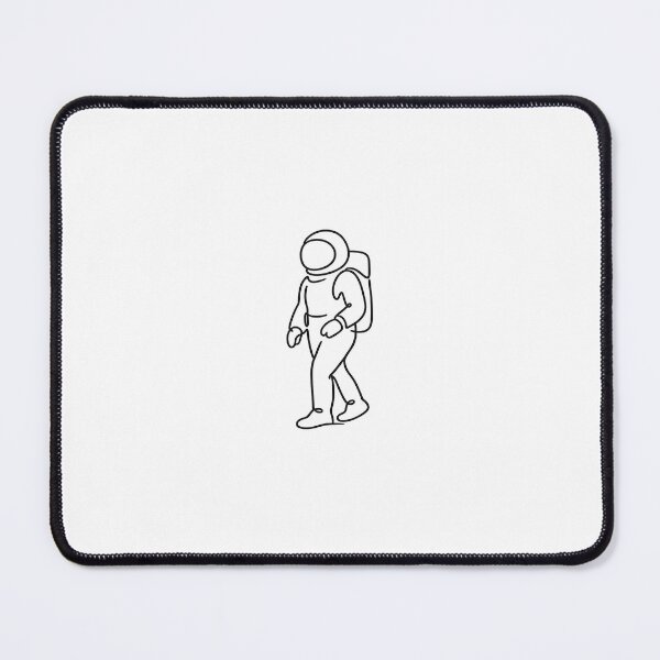Item preview, Monoline Astronaut Silhouette designed and sold by Le Grand Requin.