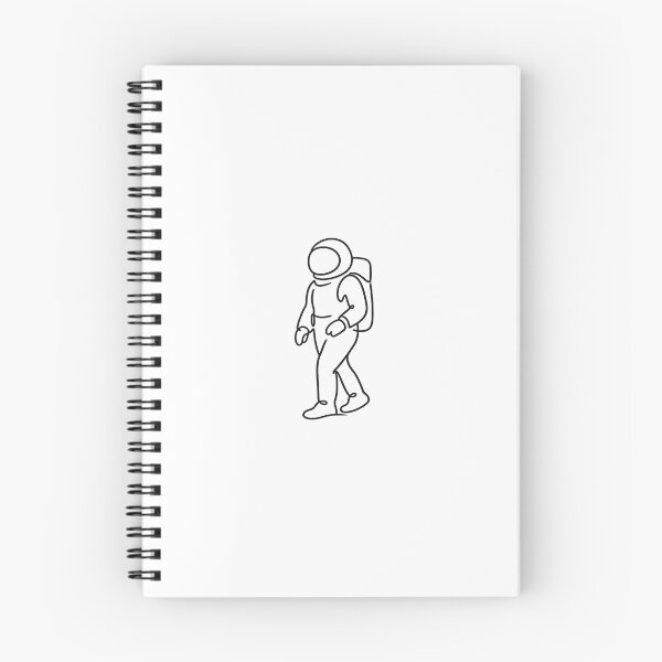 Item preview, Monoline Astronaut Silhouette designed and sold by Le Grand Requin.