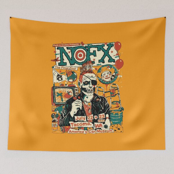 Artikelvorschau, NOFX – Punk-Chaos in Tacoma: Die Letzte Tour Stirbt Nie entworfen und verkauft von rockfanatic.