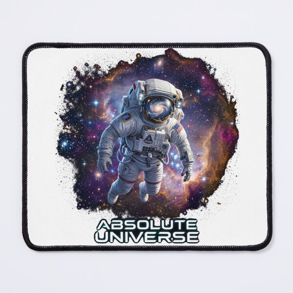 Item preview, A lone astronaut exploring the infinite cosmos– Absolute Universe Aesthetic designed and sold by ArtsyExplorer.