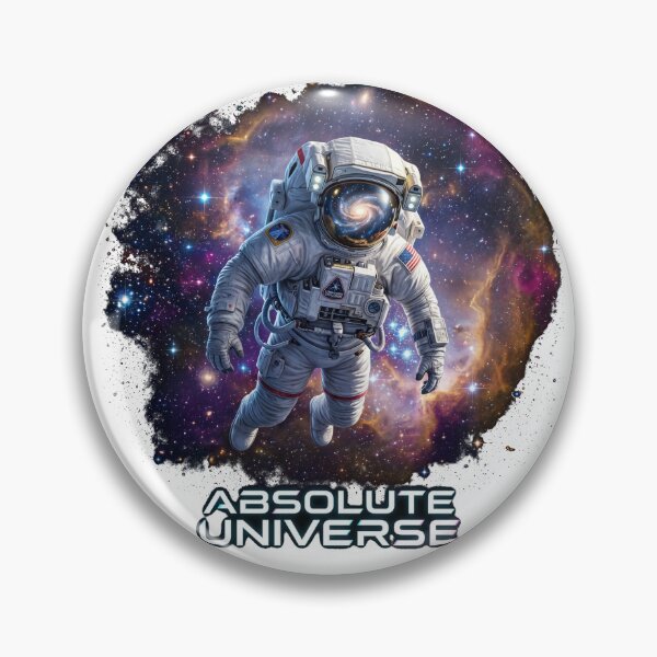 Item preview, A lone astronaut exploring the infinite cosmos– Absolute Universe  Aesthetic designed and sold by ArtsyExplorer.
