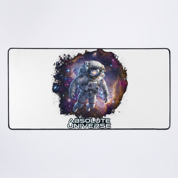 Item preview, A lone astronaut exploring the infinite cosmos– Absolute Universe Aesthetic designed and sold by ArtsyExplorer.