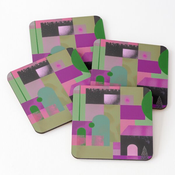 Item preview, Modern Geometric Cityscape and Botanical Harmony Series designed and sold by joycrysstudio.
