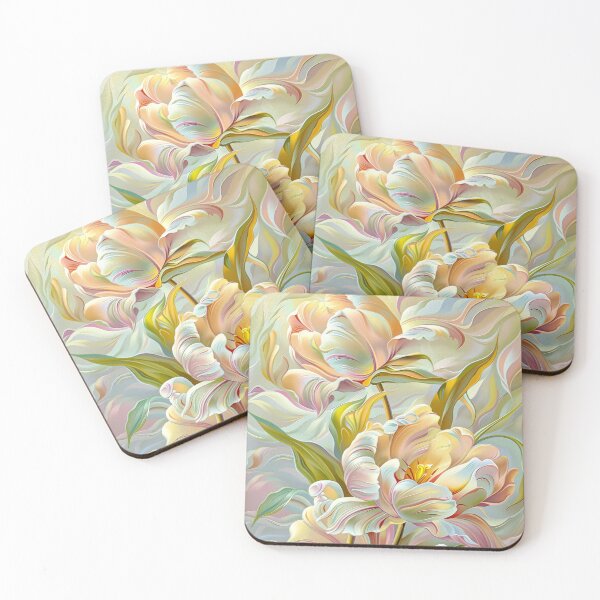 Item preview, Pastel Tulips Artwork designed and sold by MargaretWiktor.