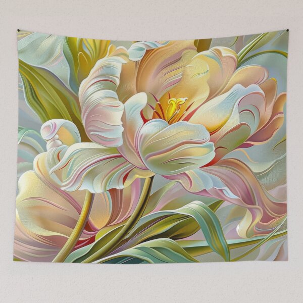 Item preview, Pastel Tulips Artwork designed and sold by MargaretWiktor.