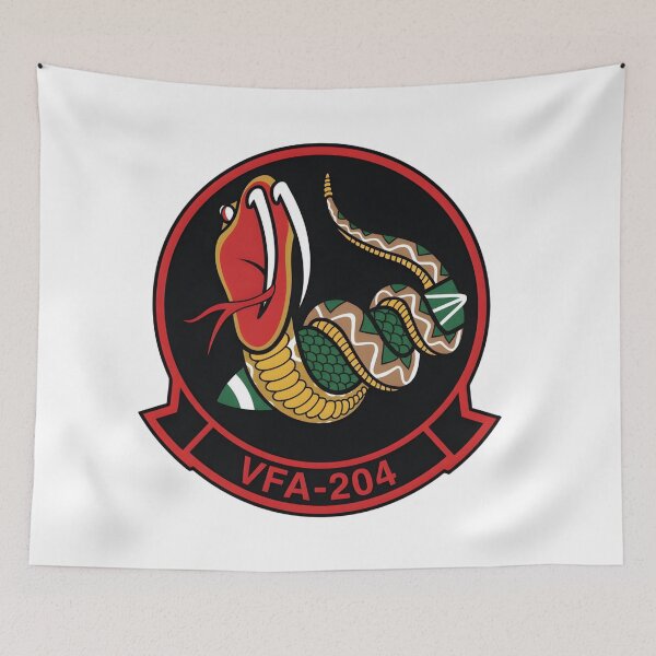 Item preview, VFA-204 "River Rattlers": Strike Fighter Squadron 204 Insignia designed and sold by CharlieDesings.