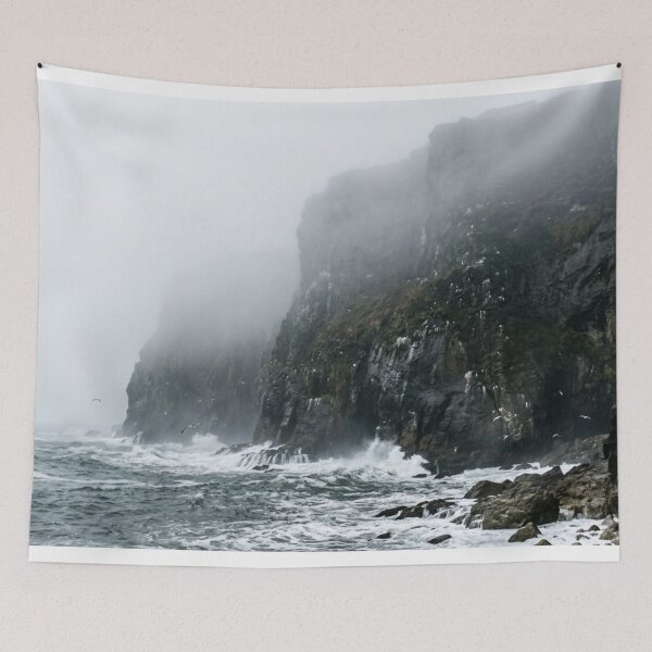 Item preview, Cliff under sea fog designed and sold by Malisa345.