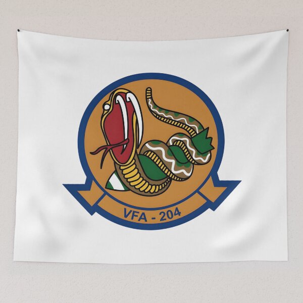 Item preview, VFA-204 "River Rattlers": Desert Tan Adversary Insignia designed and sold by CharlieDesings.