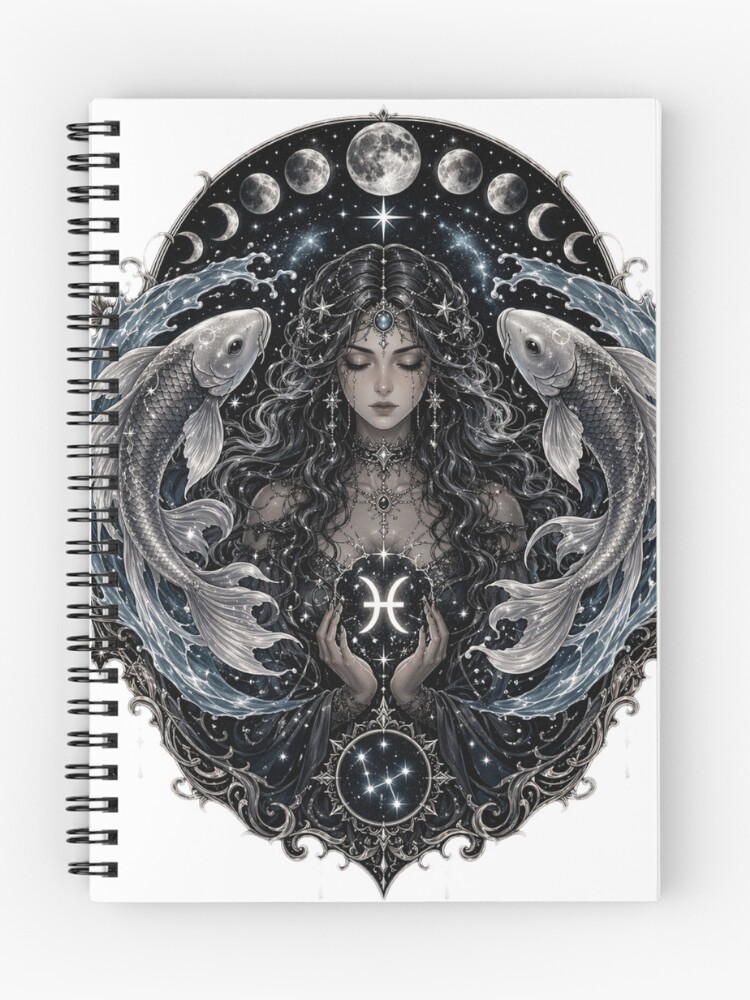 Thumbnail 1 of 3, Journal, Pisces designed and sold by En81554010.