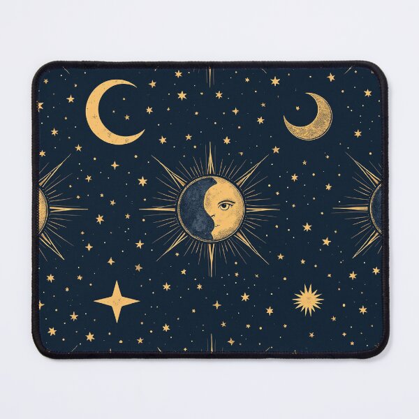Item preview, Celestial Sphere & Crescent Moons: Midnight Gaze designed and sold by mittie101.