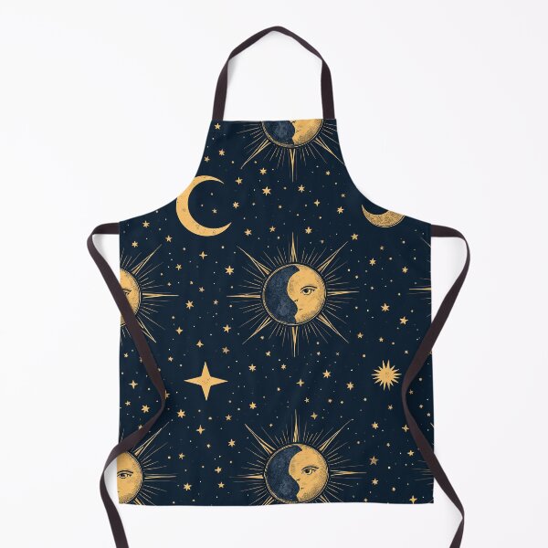Item preview, Celestial Sphere & Crescent Moons: Midnight Gaze designed and sold by mittie101.