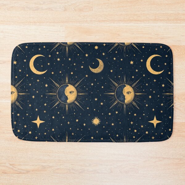 Item preview, Celestial Sphere & Crescent Moons: Midnight Gaze designed and sold by mittie101.