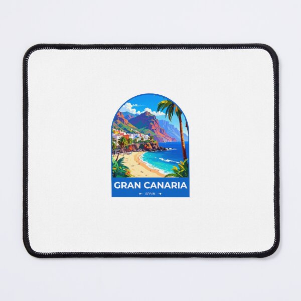 Item preview, Gran Canaria Spain Travel Sticker designed and sold by TulipaGraphics.