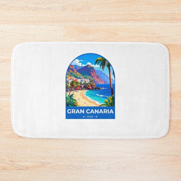 Item preview, Gran Canaria Spain Travel Sticker designed and sold by TulipaGraphics.