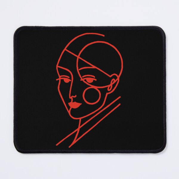 Item preview, Red Geometric Human designed and sold by Lagueny.