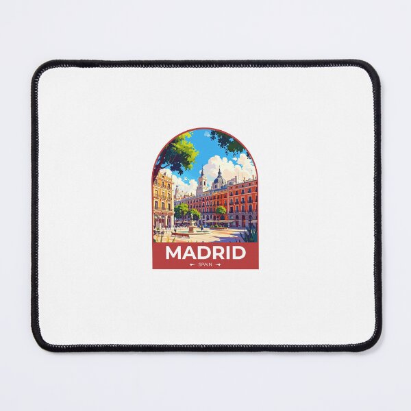 Item preview, Madrid Spain Travel Sticker designed and sold by TulipaGraphics.