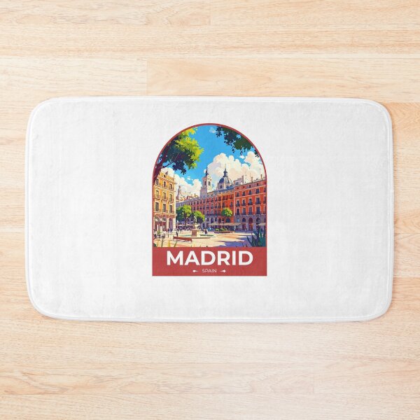 Item preview, Madrid Spain Travel Sticker designed and sold by TulipaGraphics.