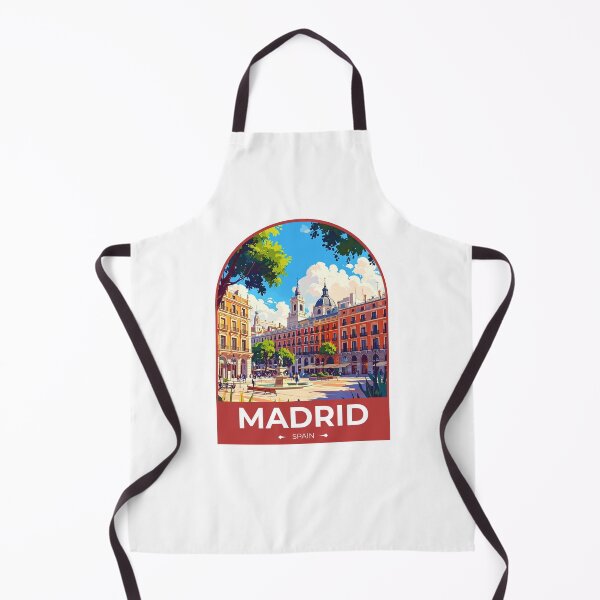 Item preview, Madrid Spain Travel Sticker designed and sold by TulipaGraphics.