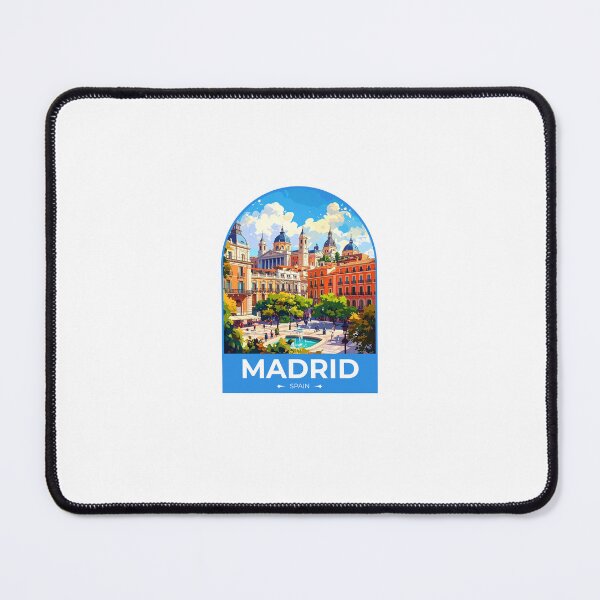 Item preview, Madrid Spain Travel Sticker designed and sold by TulipaGraphics.