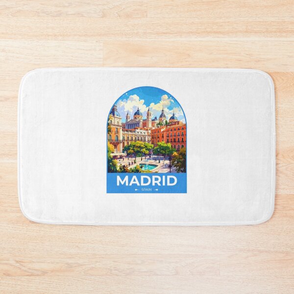 Item preview, Madrid Spain Travel Sticker designed and sold by TulipaGraphics.