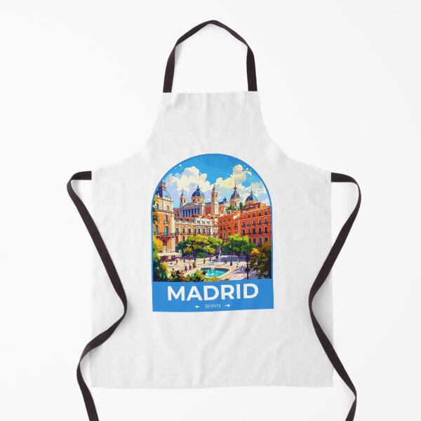 Item preview, Madrid Spain Travel Sticker designed and sold by TulipaGraphics.