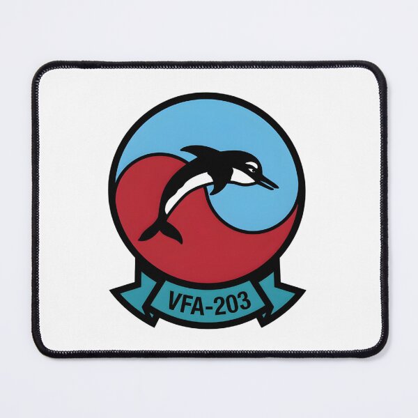 Item preview, VFA-203 "Blue Dolphins": Strike Fighter Squadron 203 Insignia designed and sold by CharlieDesings.