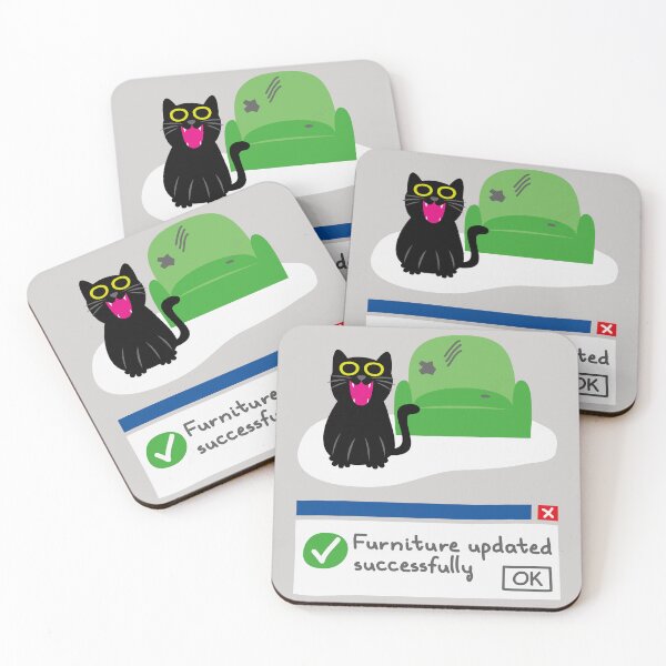 Item preview, Furniture Updated Successfully - Cat Destroyed Couch designed and sold by fishdesigns.